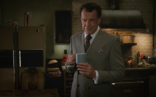 Morland prend un thé chez Sherlock
